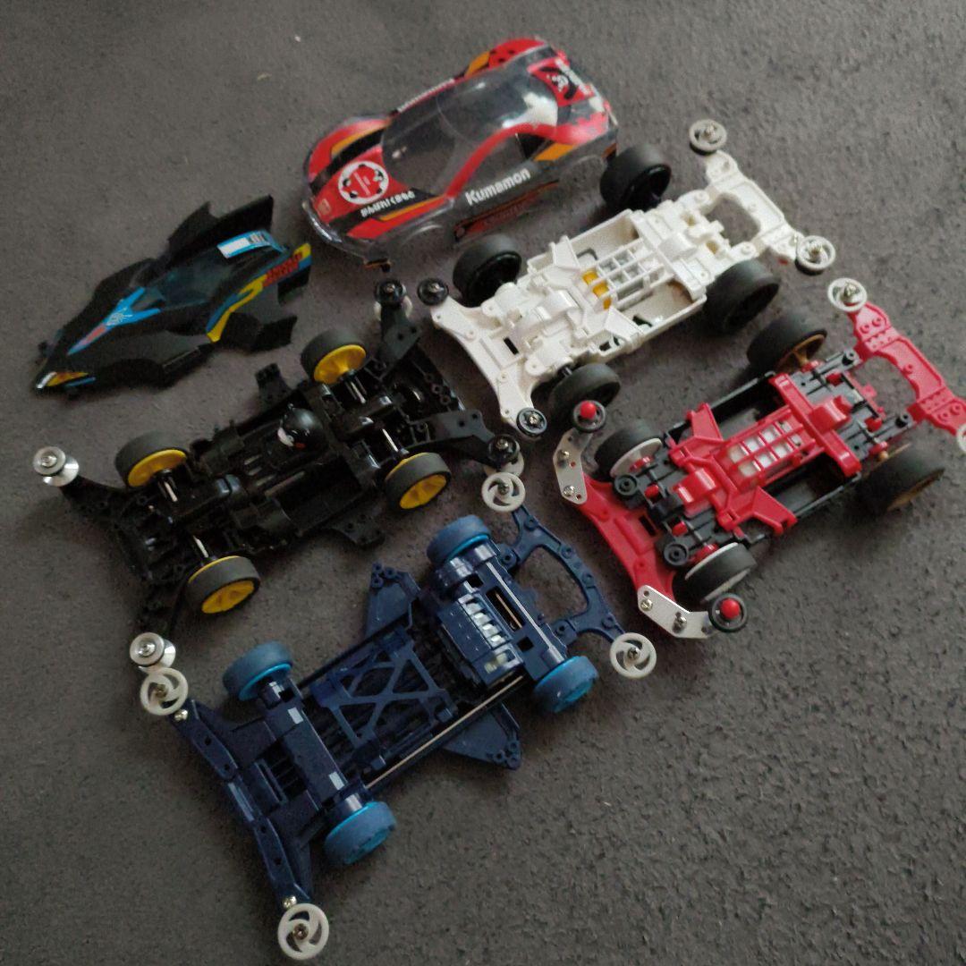 タミヤ ミニ四駆 パーツセット 純正カーボン アルミパーツなど まとめて