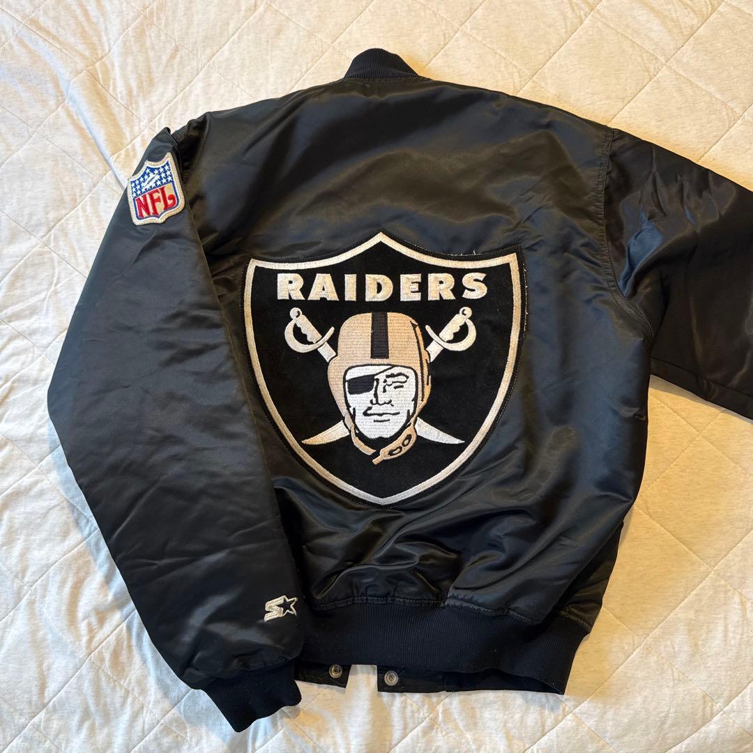 90s STARTER レイダース　 NFL Starter スタジャン