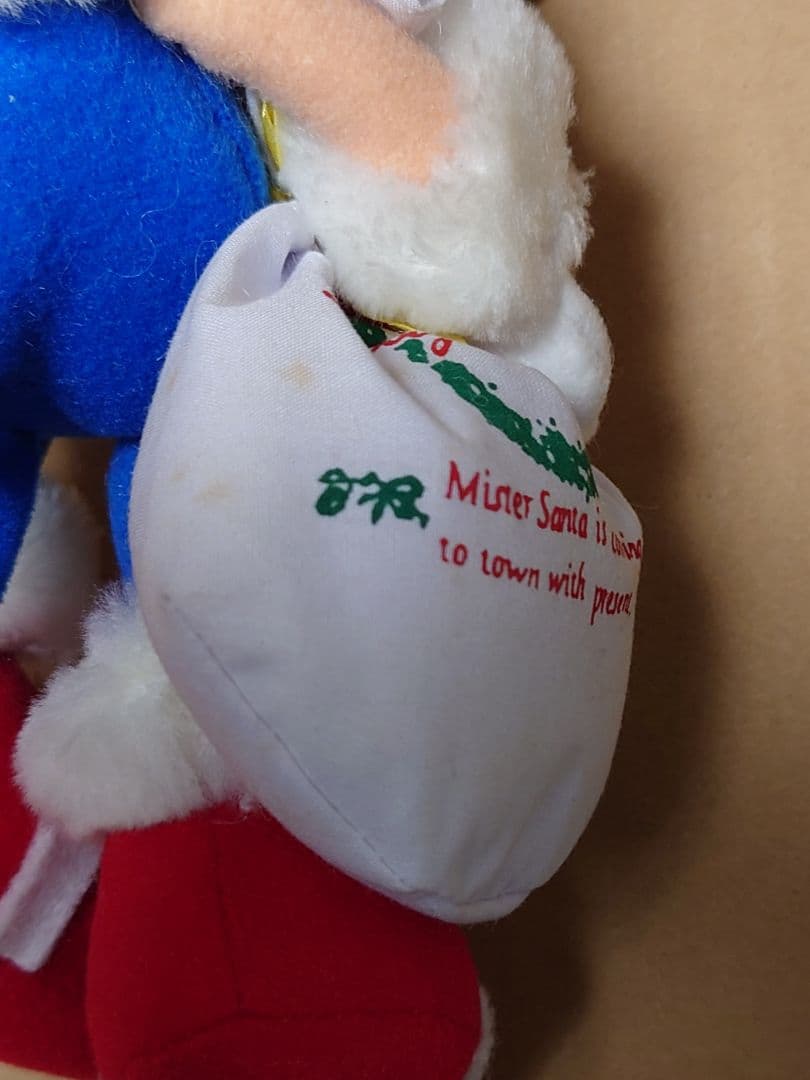 レトロ　ソニック　Dr.エッグマン　クリスマス　サンタ　ぬいぐるみ　1994年