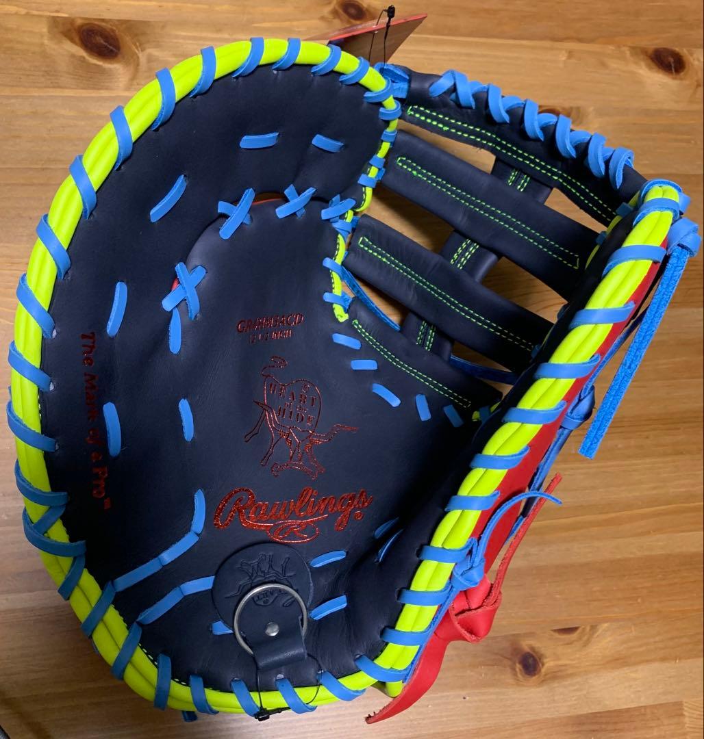 新品 左 軟式 HOH MLB COLORSYNC ファーストGR4HM3ACD