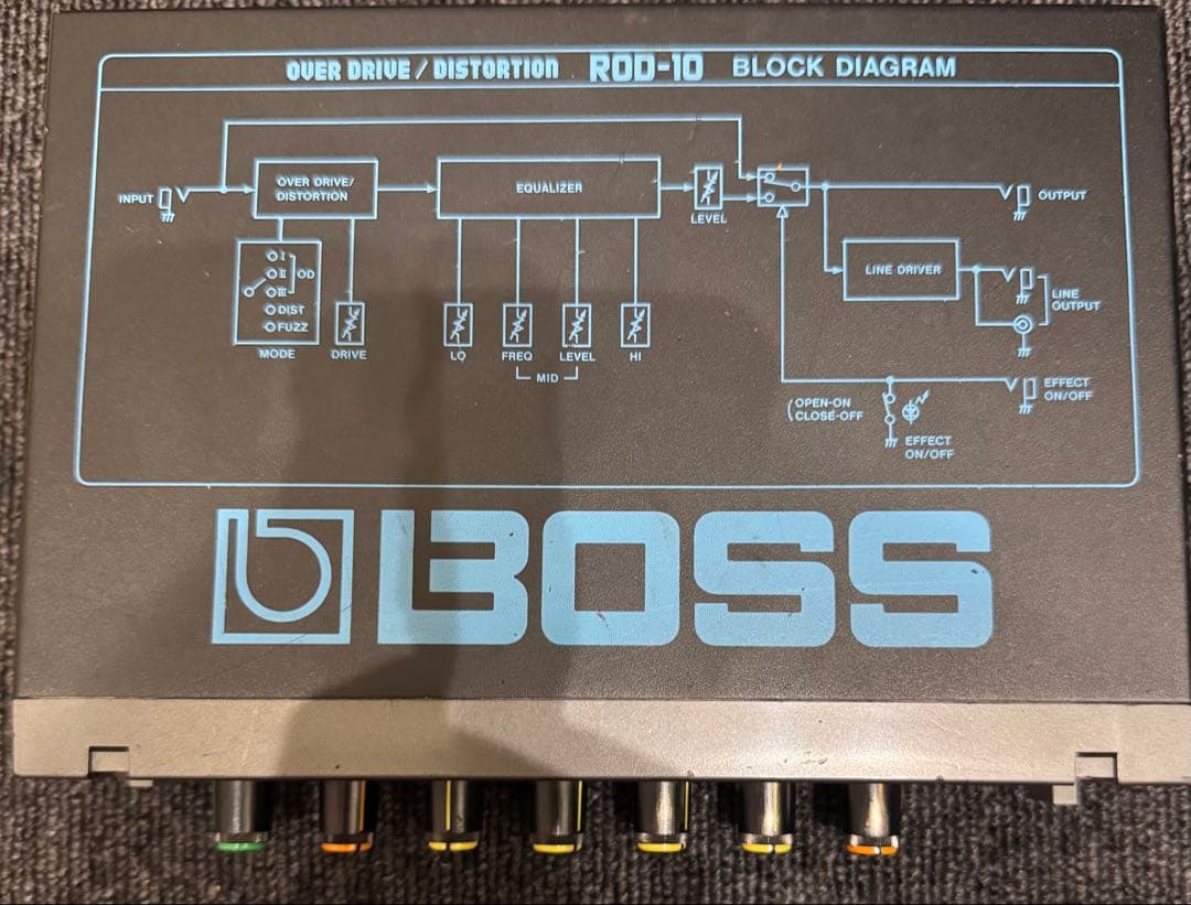 BOSS ROD-10 オーバードライブ/ディストーション