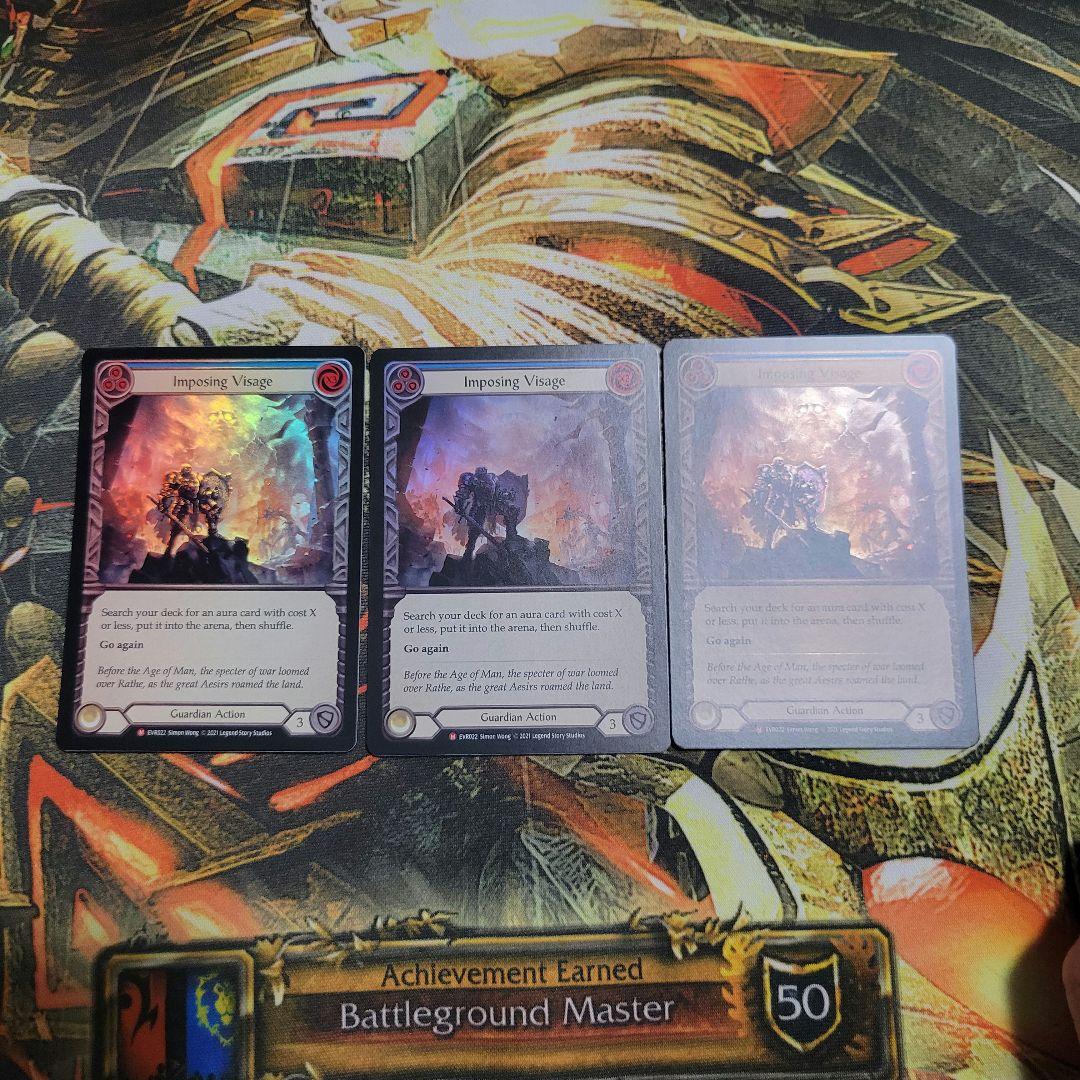 その他 Imposing Visage foil FLESH AND BLOOD FAB