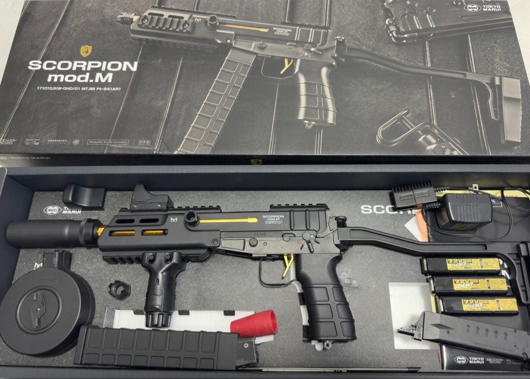 東京マルイ　電動ガン　スコーピオン　mod.M 中古