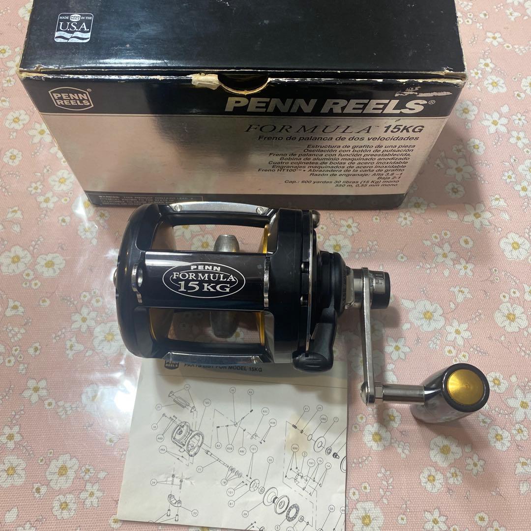 PENN FORMULA15LDペンフォーミュラ レバードラグトローリングリール