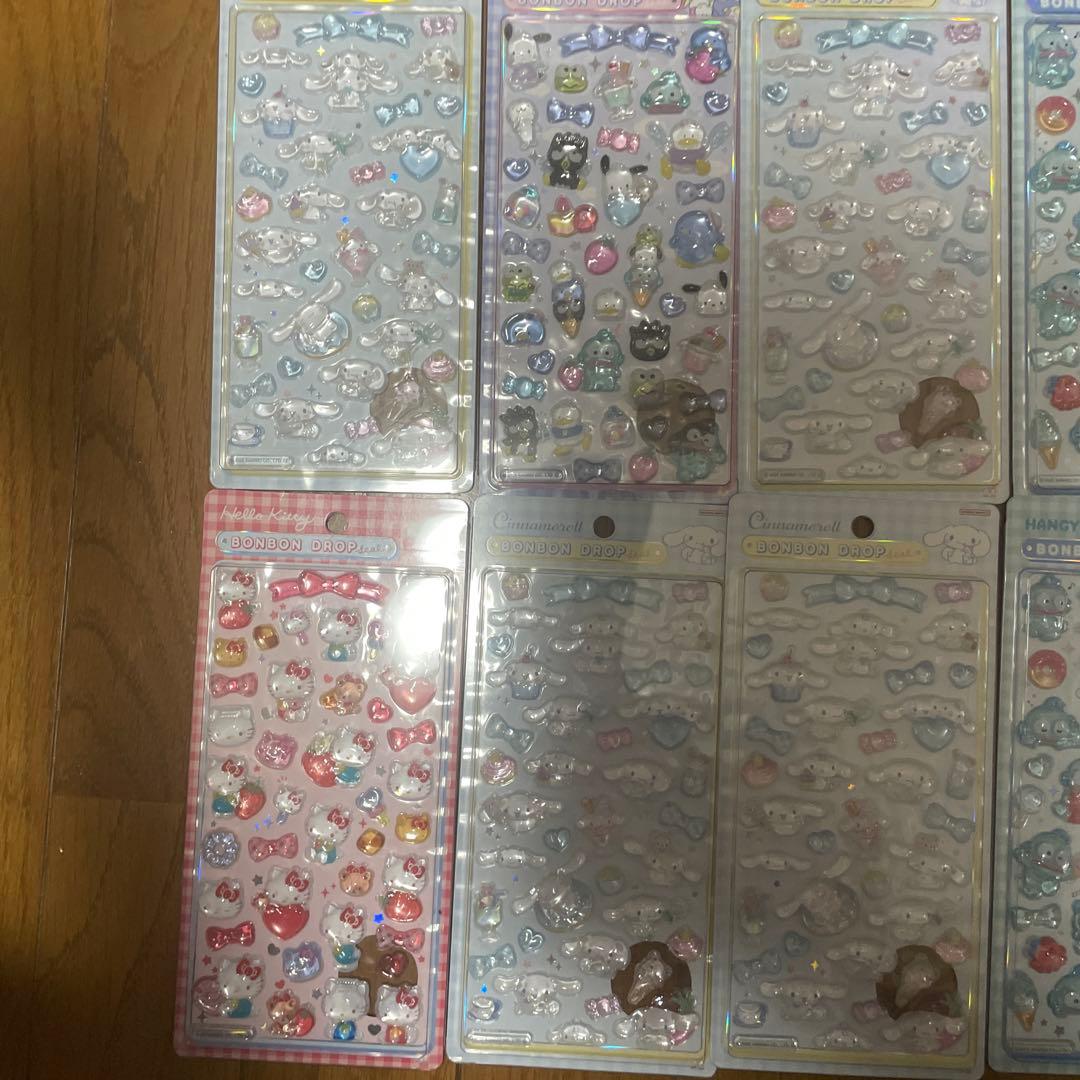 ボンボンドロップシール　サンリオ　15個セット