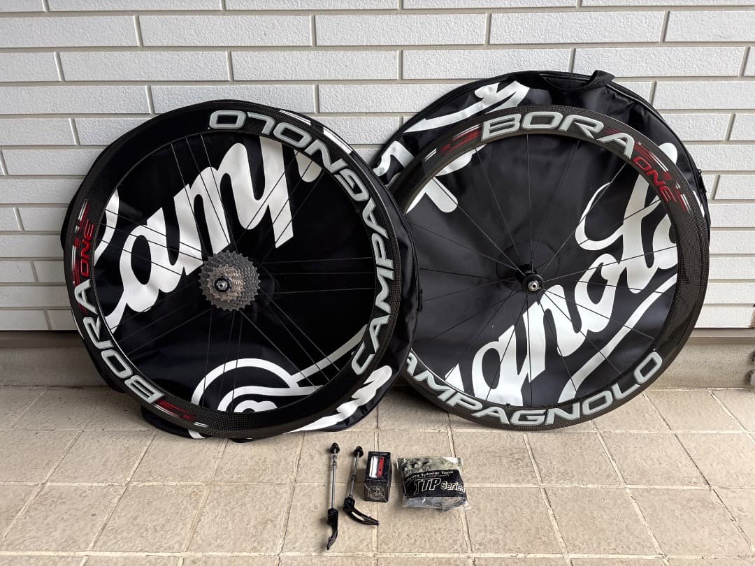 カンパニョーロ ボーラワン50mm チューブラー シマノ11sp