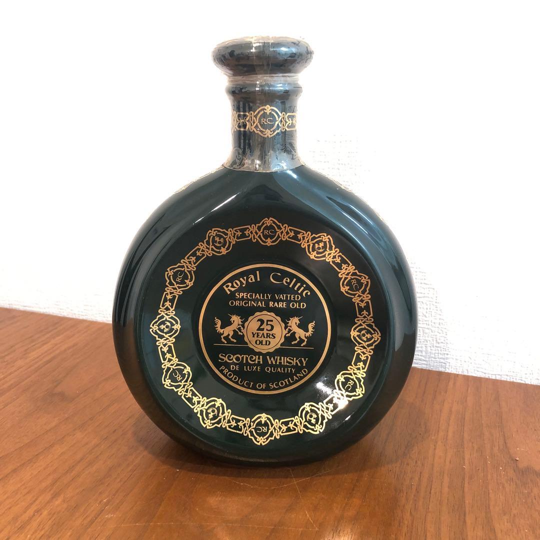 未開栓　 Celtic 25年　スコッチ　ウイスキー　陶器ボトル