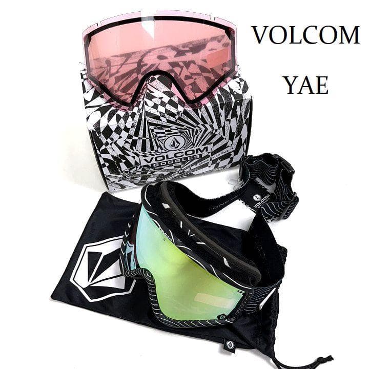 新品 ボルコム YAE スノーゴーグル 替えレンズ付き アジアンフィット