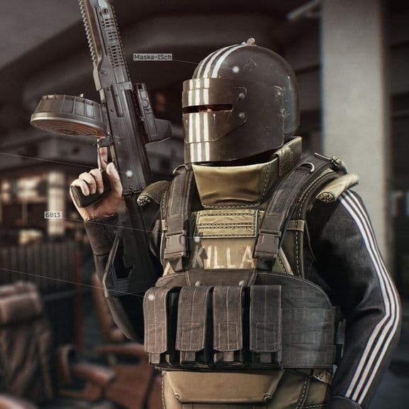 ロシア軍 Killa MASKA マスカヘルメット タルコフ 新品未使用