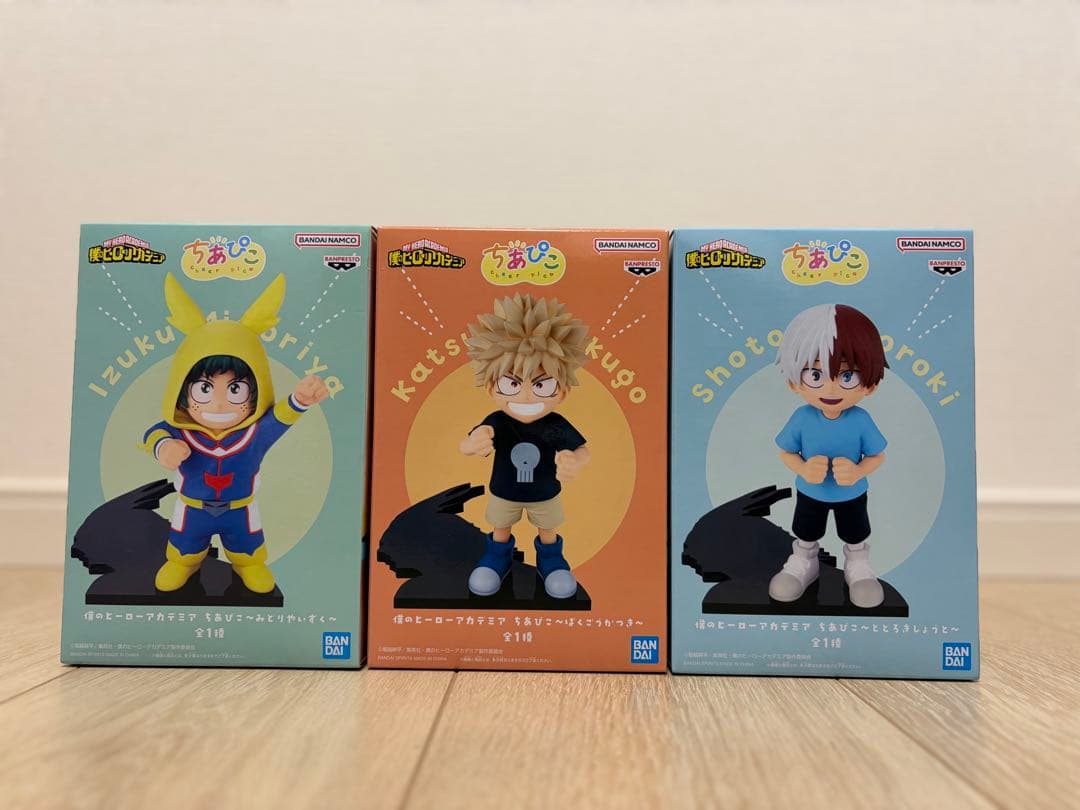 ちあぴこ フィギュアセット 僕のヒーローアカデミア まとめ売り