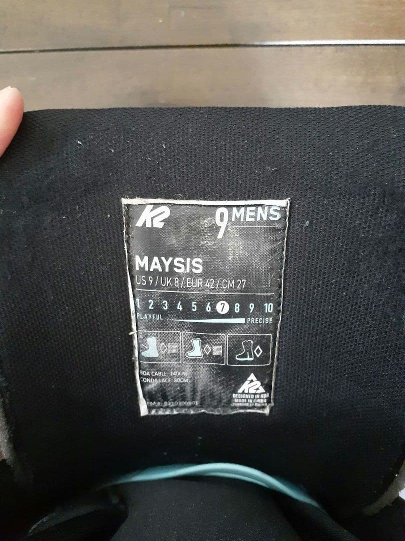 K2 MAYSIS スノーボードブーツ (27.0 cm)