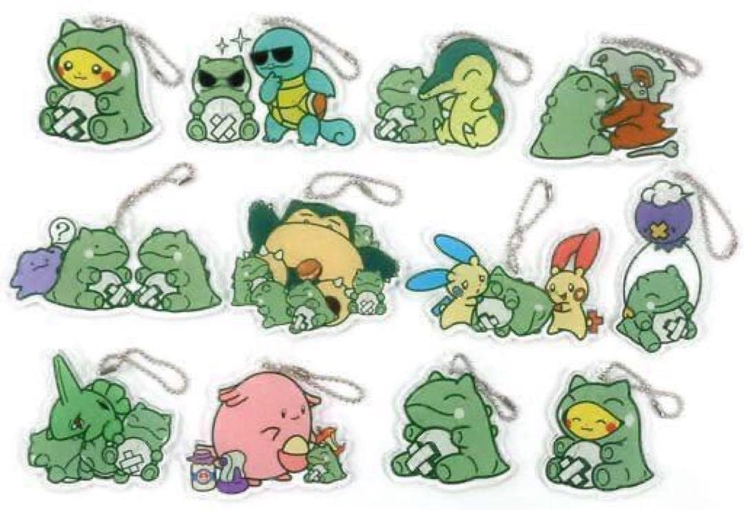 １BOX 未使用 ポケモン ポケパルレのみがわり アクリルチャームコレクション