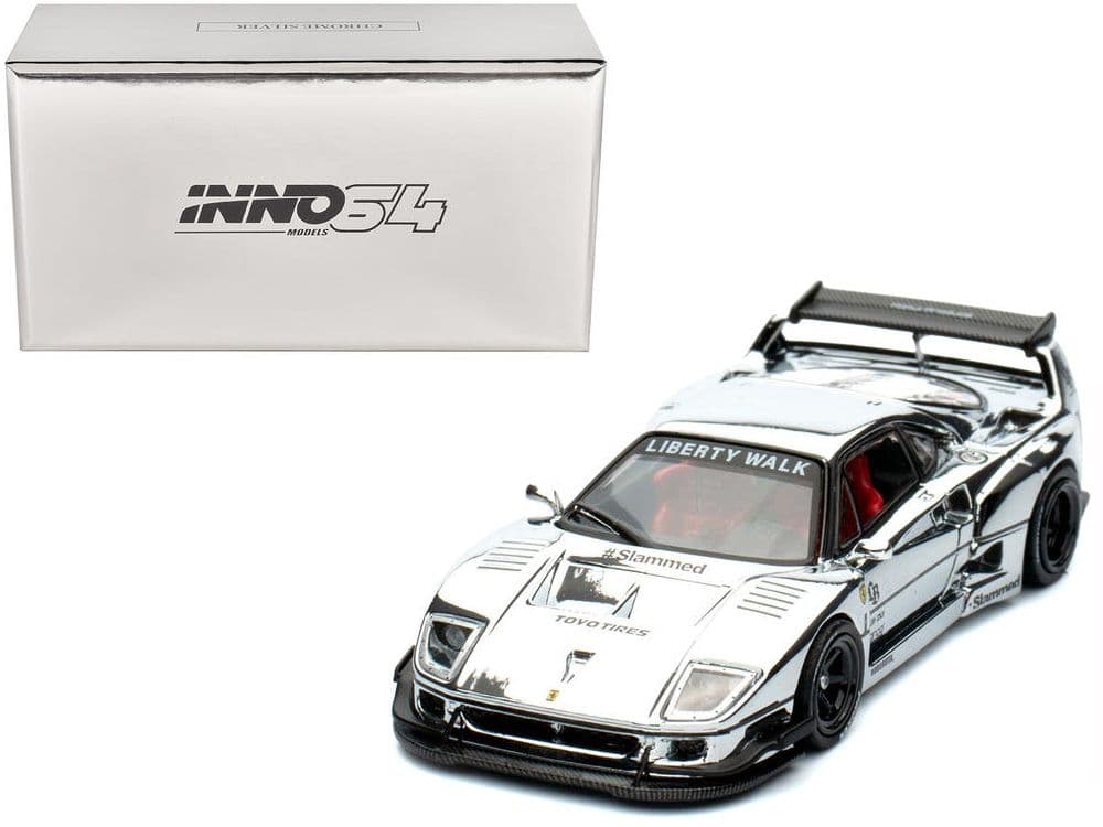 リバティウォーク フェラーリF40 (クロームシルバー)