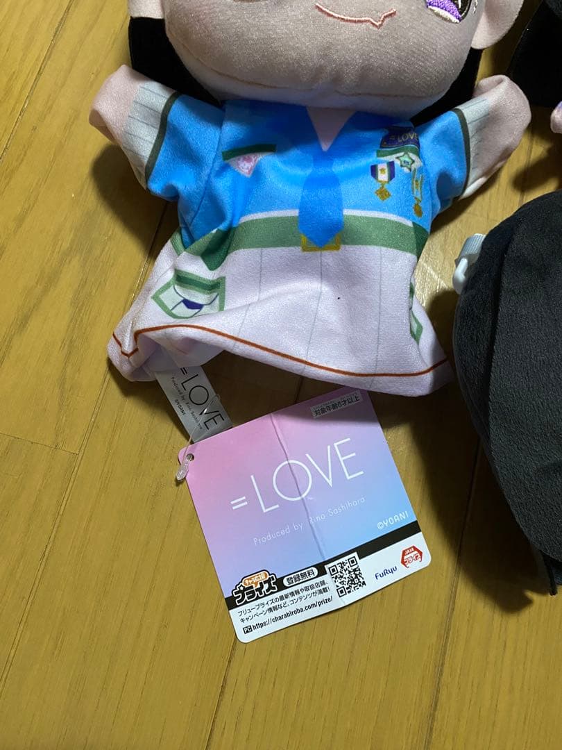 =LOVE イコラブ ぬいぐるみ　野口衣織