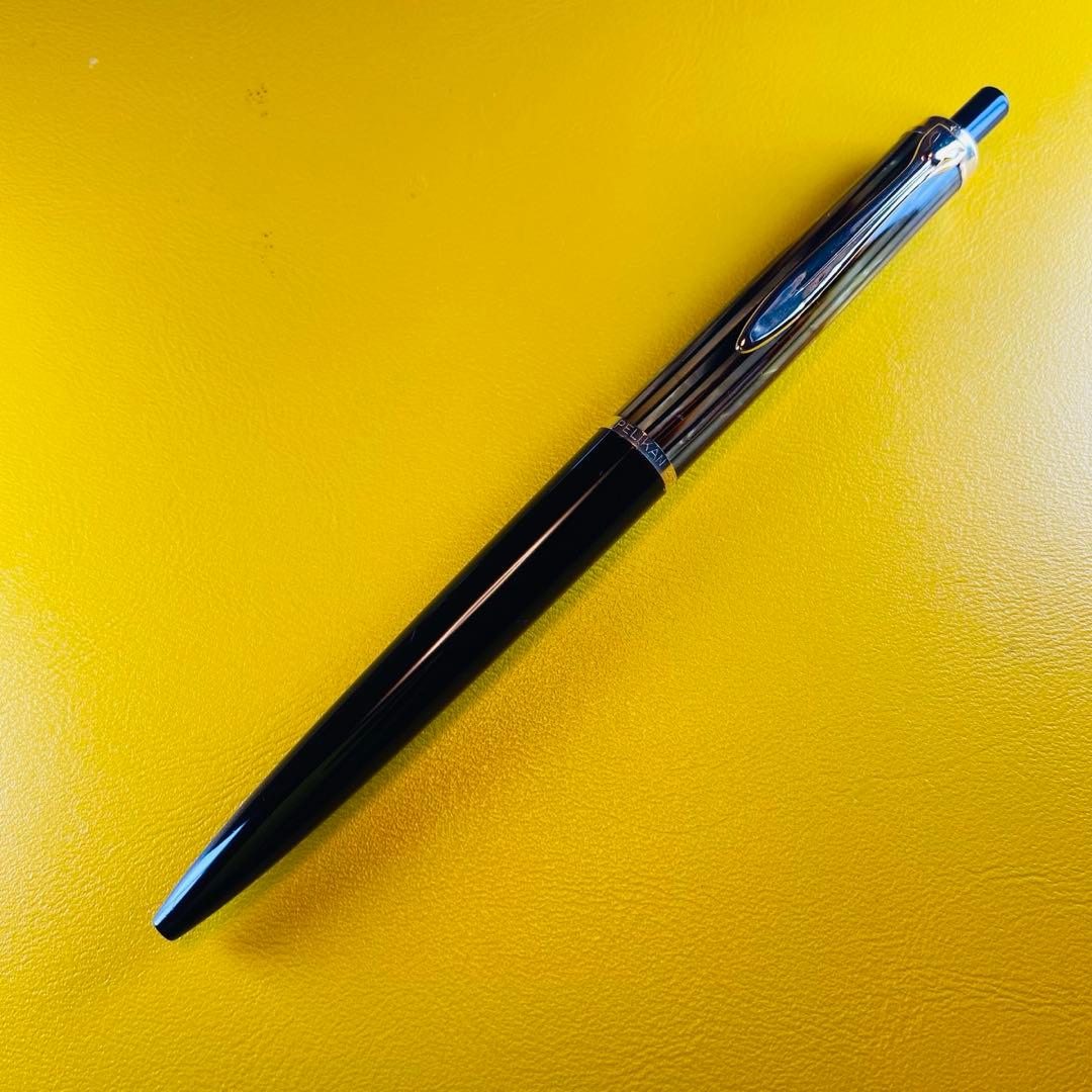 ペリカン　455 茶縞　ボールペン　Pelikan 455 BP