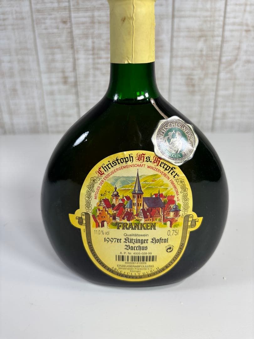 1997年 フランケン ワイン0.75L Christoph M. Mewfer