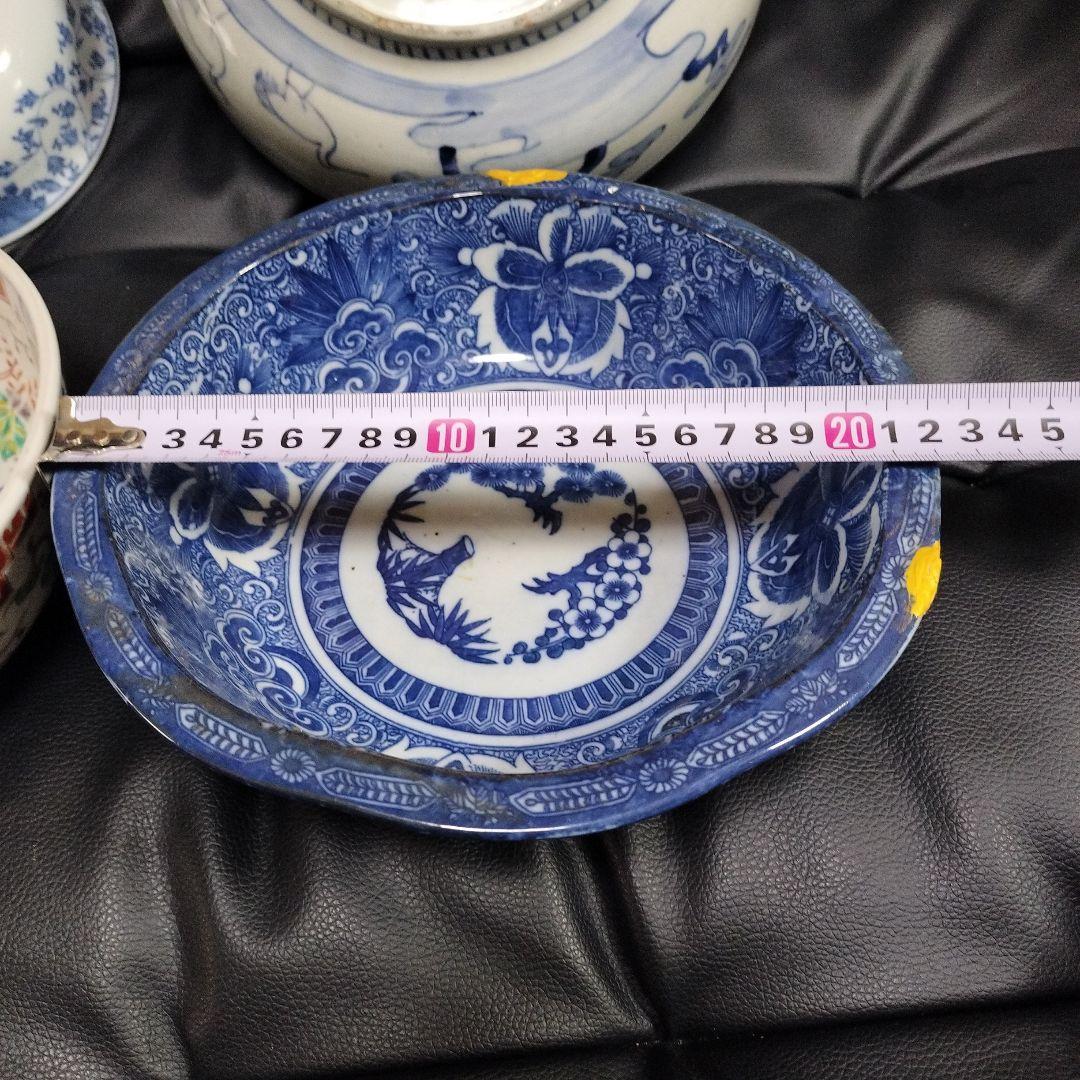 古美術 鉢 盃 5点 アンティーク レトロ 陶器 骨董