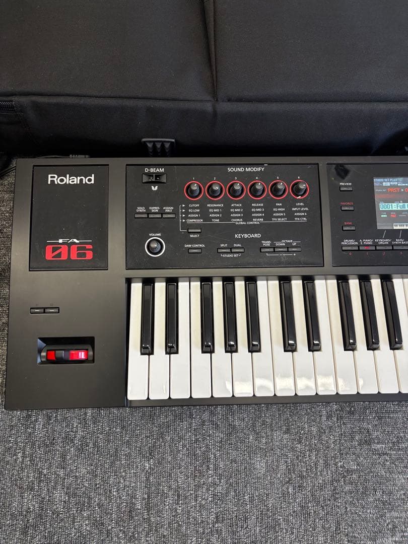 Roland FA06 シンセサイザー ACアダプター&ケース付き ローランド