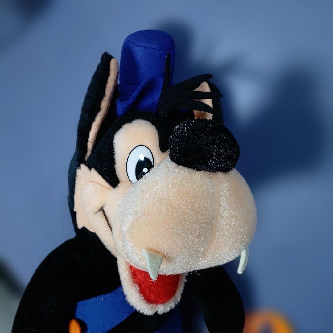 東京ディズニーランド　ビッグバッドウルフ　ぬいぐるみ　昭和レトロ