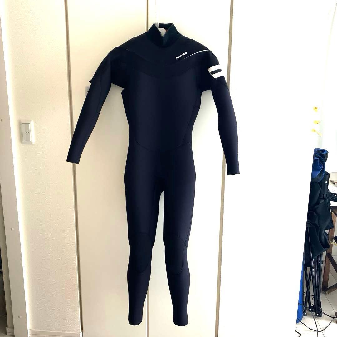 L 新品　Rincon 3mm ジャージフルスーツ　リンコン　ウェットスーツ　黒
