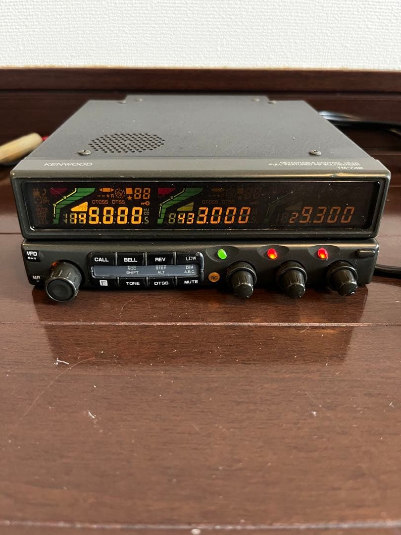 最終日5000円引き❗️KENWOODアマチュア無線TM-742とDCコンバーター