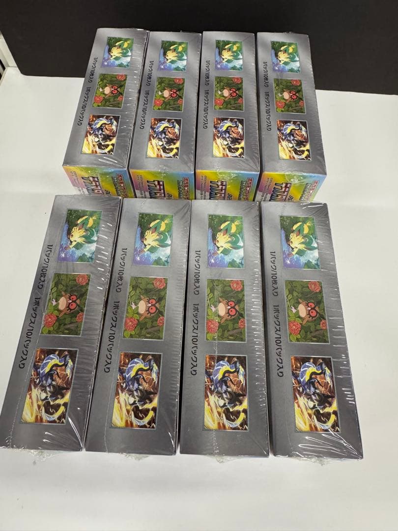 ８BOX【シュリンク付き】テラスタルフェスex ポケモンカード
