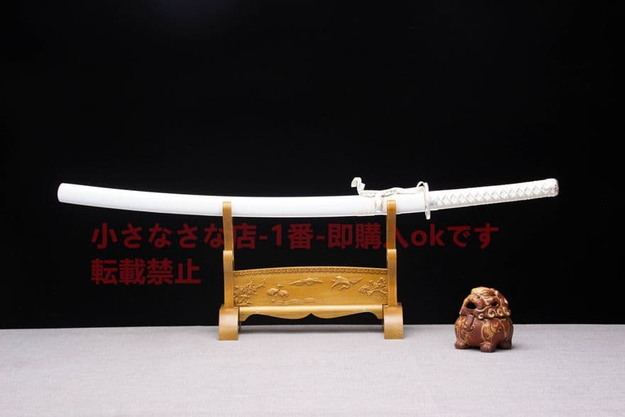 武具　刀装具　日本刀　模造刀   居合刀 雪の華武士刀