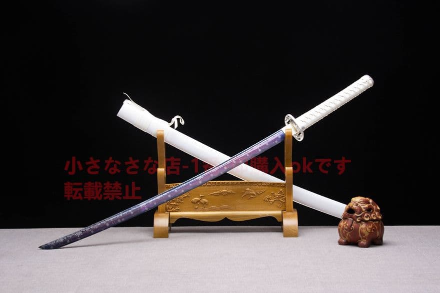 武具　刀装具　日本刀　模造刀   居合刀 雪の華武士刀