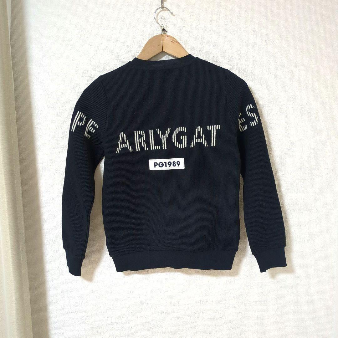 ★美品★PEARLY GATES ハイブリットコットン クルーネックニット 0