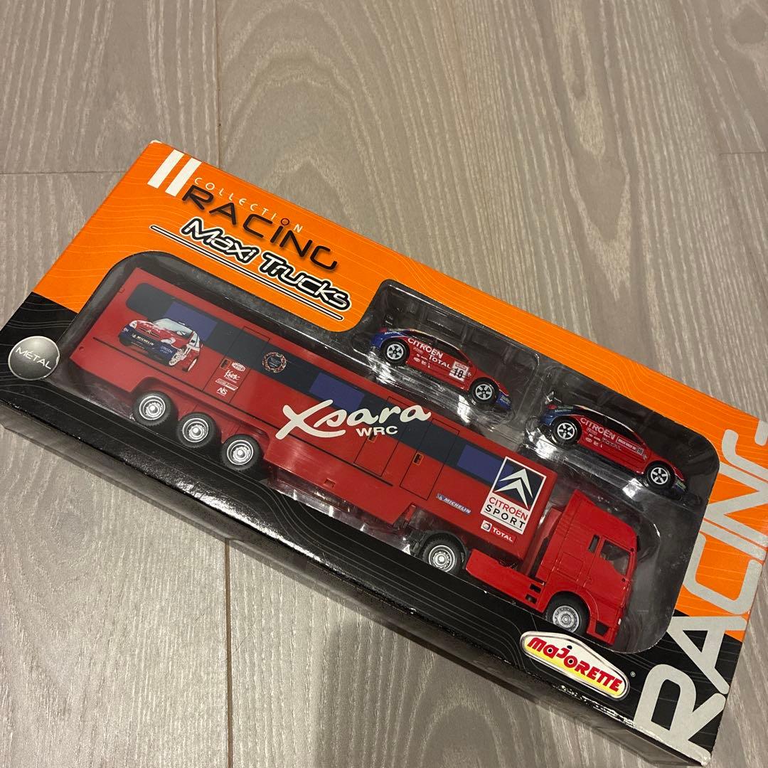 マジョレット Xsara WRC トラックとミニカーセット