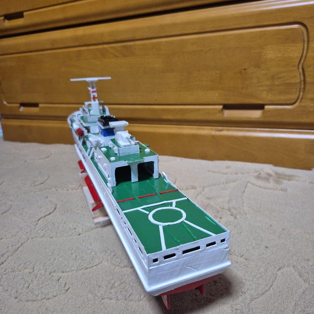 日本海上保安庁 模型船 約60cm高さ20cm幅7cm