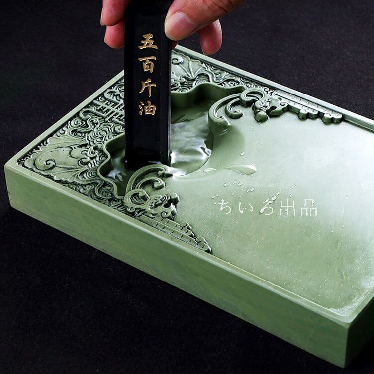 有名な中国端硯　書道用品  高級硯新品未使用-