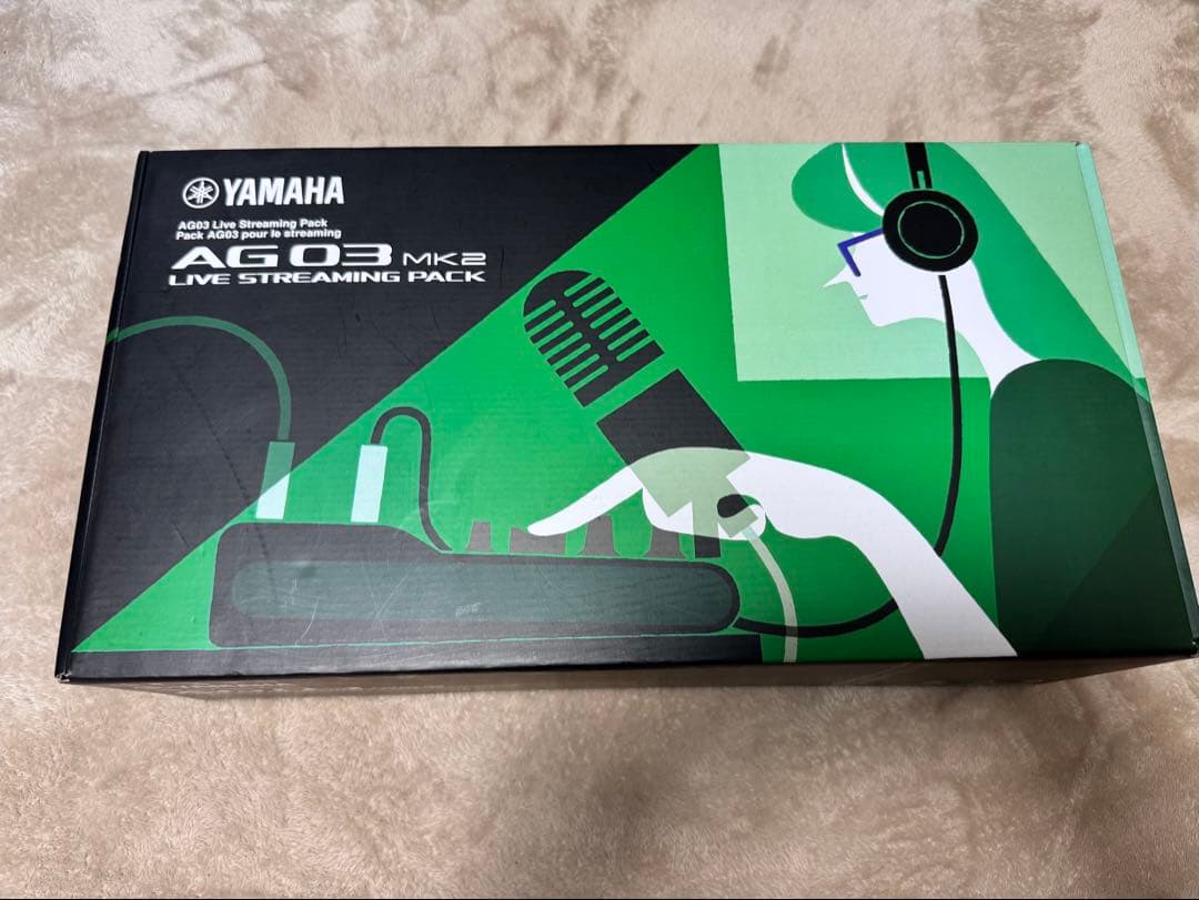 DTM・DAW YAMAHA AG03 MK2 LIVE STREAMING PACK