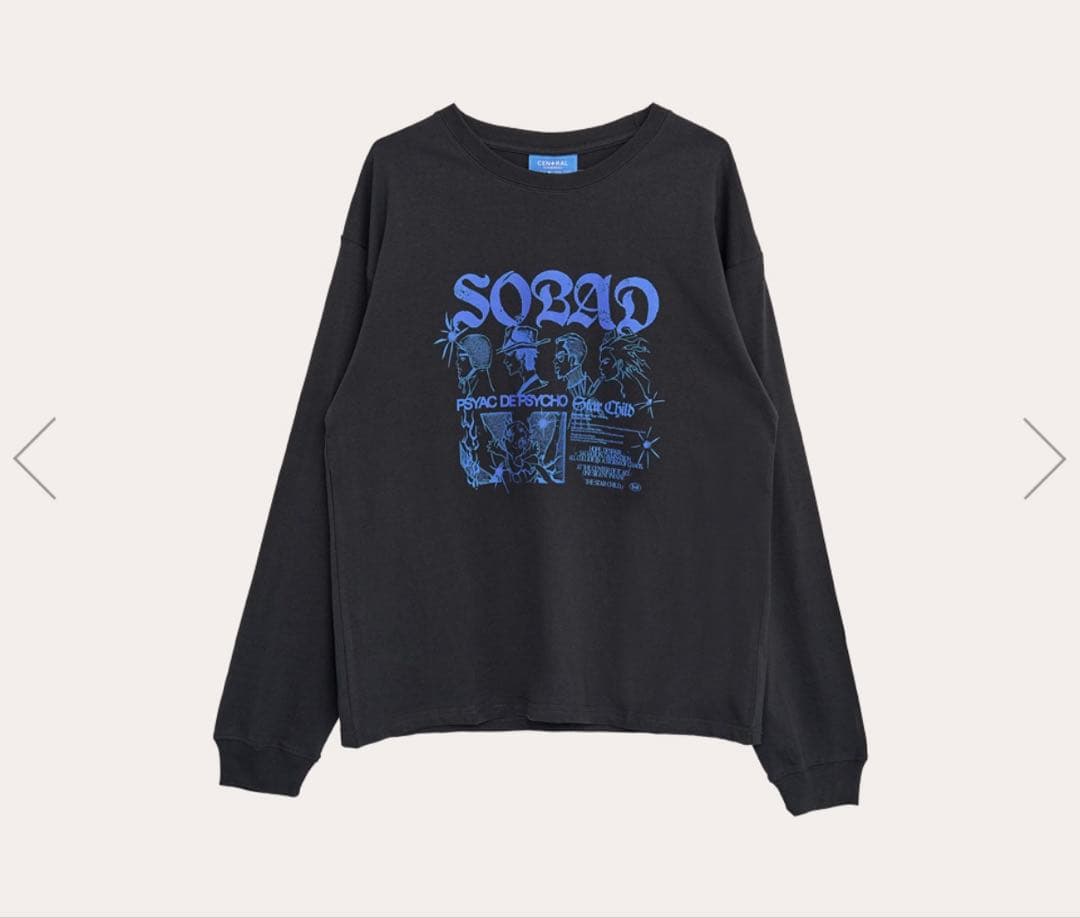 King Gnu SOBAT ロンT Lサイズ　Sumi Black