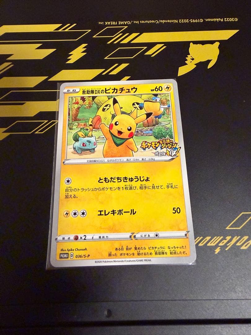 救助隊DXのピカチュウ