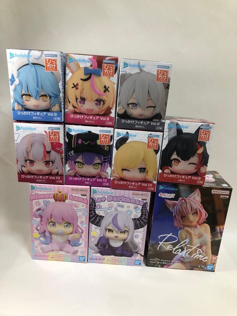 ホロライブ　プライズフィギュア7体セット