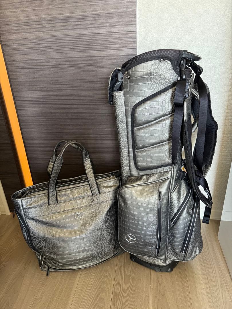 Titleist シルバー キャディバッグ・トートバッグセット