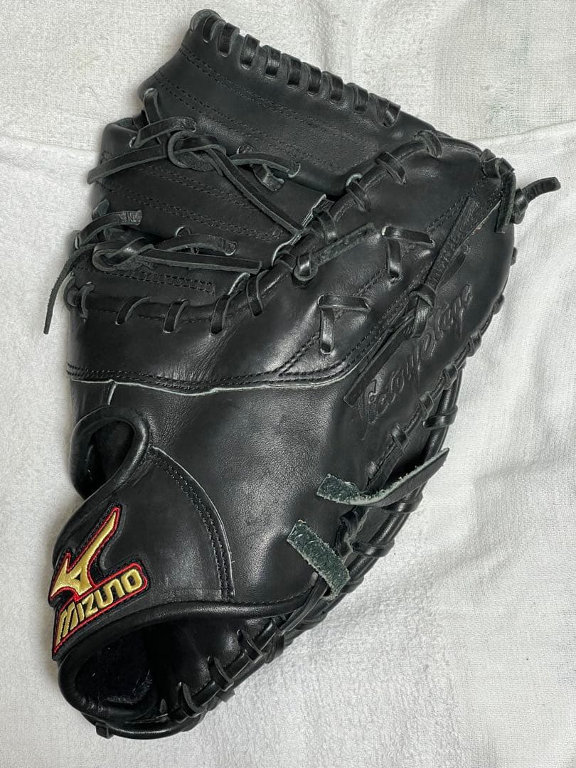 Mizuno 軟式ファーストミット 黒