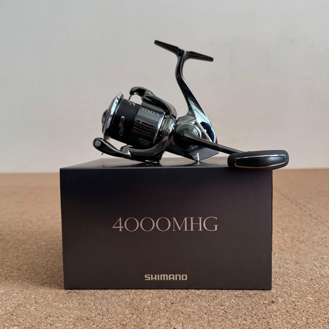 【2回試投のみ極美品】22ステラ 4000MHG ベール対策済製品