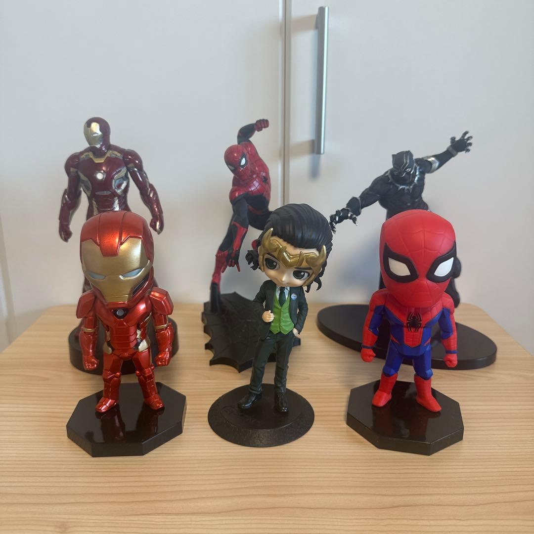 アメコミキャラクターフィギュア6体セット marvel