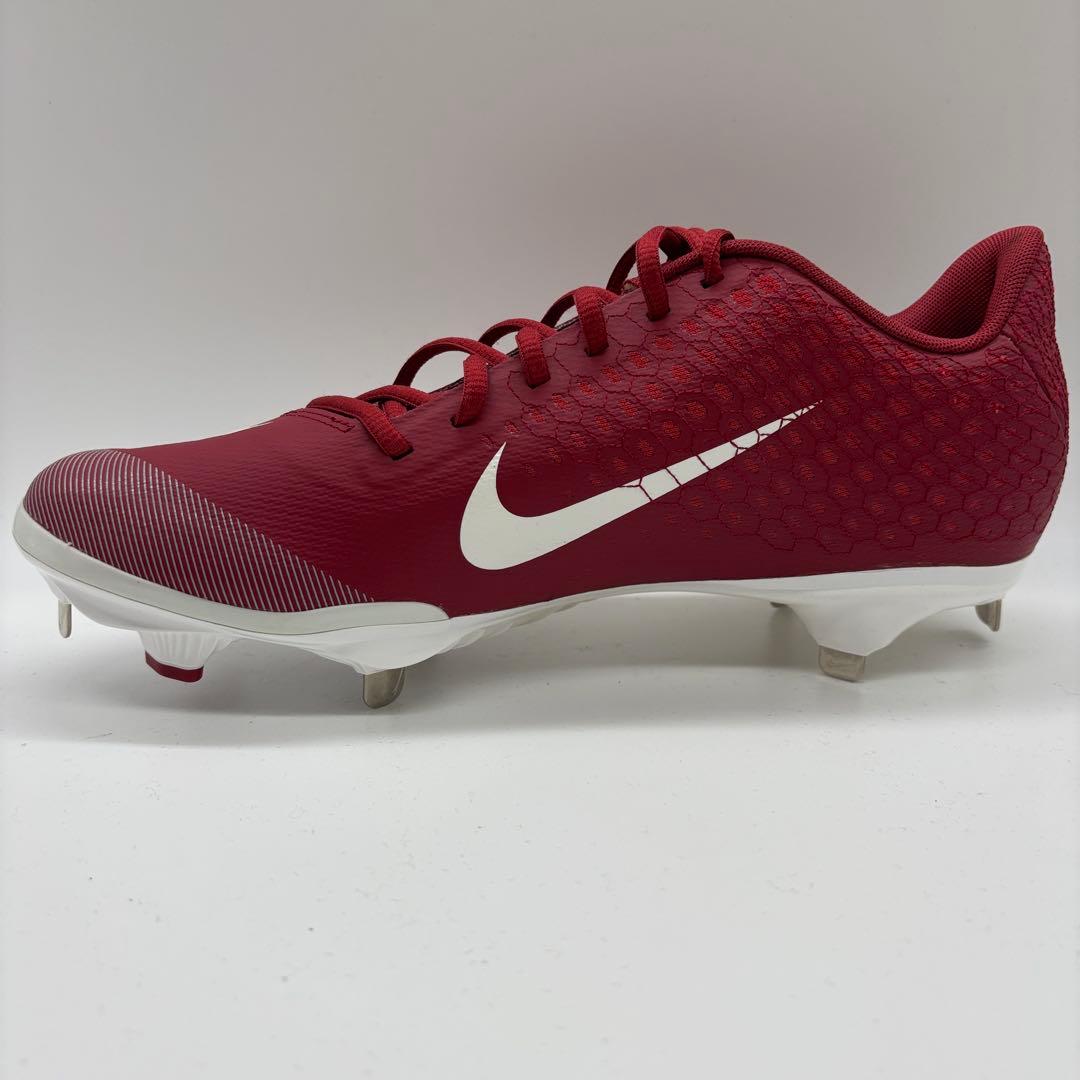 NIKE 野球 スパイク レッド エンジ 赤 28㎝ ローカット 軽量