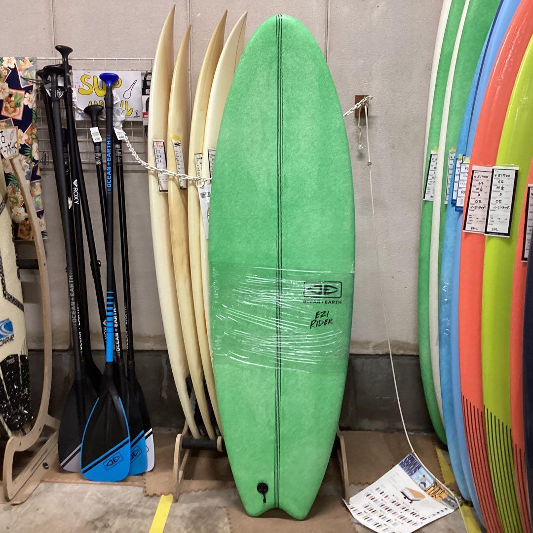 乗り安い新品格安オーシャンアースイージーライダーソフトボードグリーン6'0❣️