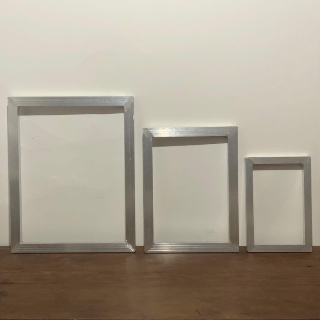 シルクスクリーン アルミ枠【30×20㎝】4個 /【40×30㎝】2個セット
