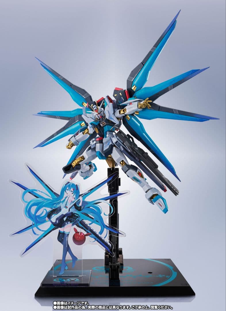 【新品】LROBOT魂ストライクフリーダムガンダム弍式【初音ミクver】