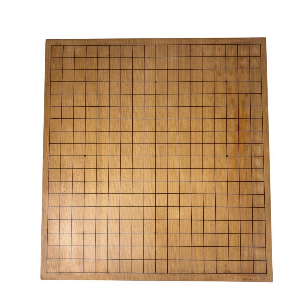 最高級　本榧　ヘソ有　碁盤　厚み約七寸　かや