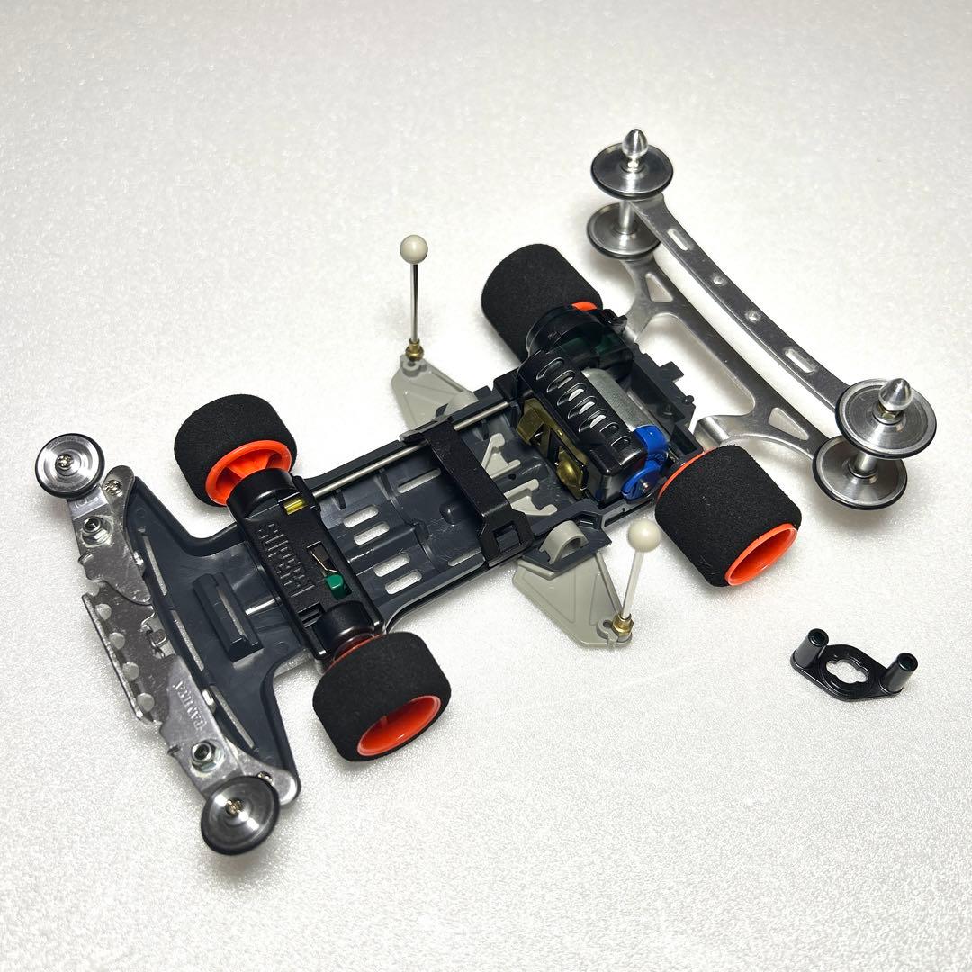 ミニ四駆　レイスティンガー　タミヤ　TAMIYA　完成品　肉抜き　改造　塗装済