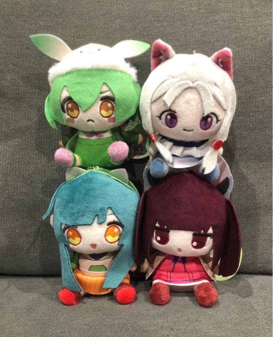 東北ずん子・ずんだもんプロジェクト　ぬいぐるみ　全4種セット