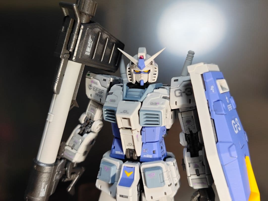 RG 1/144 G−３ガンダムVer.2.0 塗装　完成品