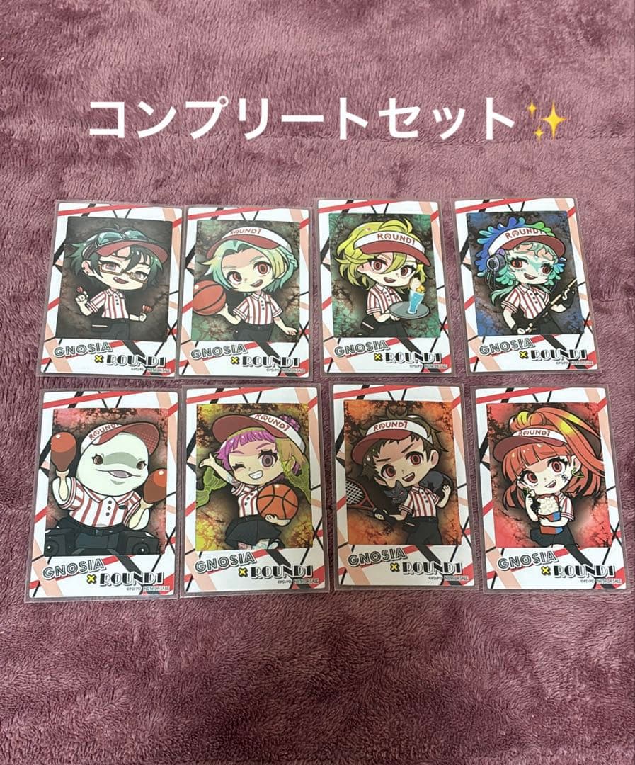 グノーシア　ラウンドワン　フォトカード　コンプリートセット
