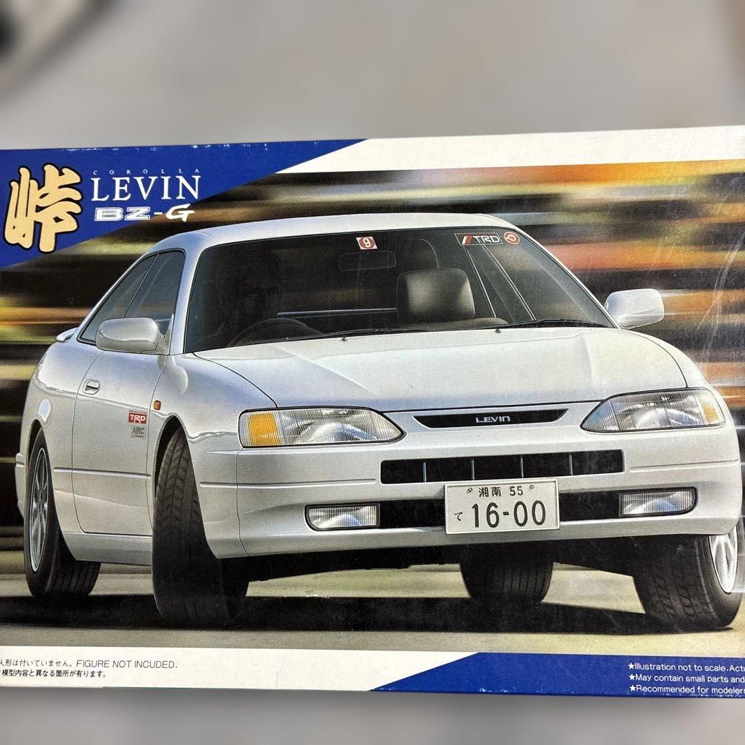 フジミ。トヨタ レビン BZ-G 1/24 プラモデル絶版